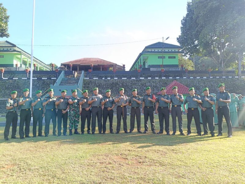 Kodim 0622/Kab.Sukabumi Gelar Upacara Kenaikan Pangkat Periode 1 Oktober 2025 4