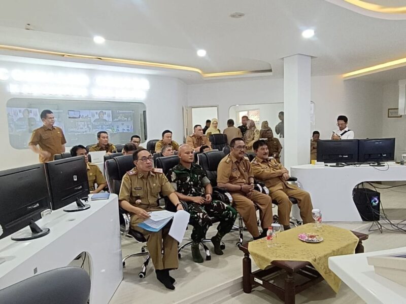Dandim 0622/Kab. Sukabumi Hadiri Rakor Pengendalian Inflasi Tahun 2025 Bersama Bupati Sukabumi 7