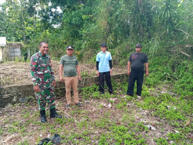 Babinsa Koramil 2204/Cikidang Laksanakan Survey Lahan KDKMP di Desa Sampora 5