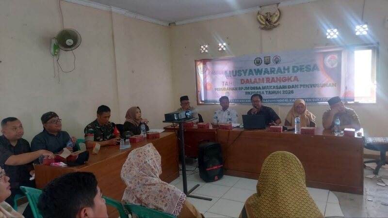 Babinsa Koramil 2205/Kalapanunggal Hadiri Musrendes di Desa Makasari 4