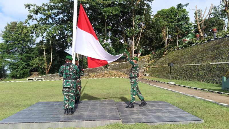Dandim 0622/Kab.Sukabumi Pimpin Upacara Bendera 1