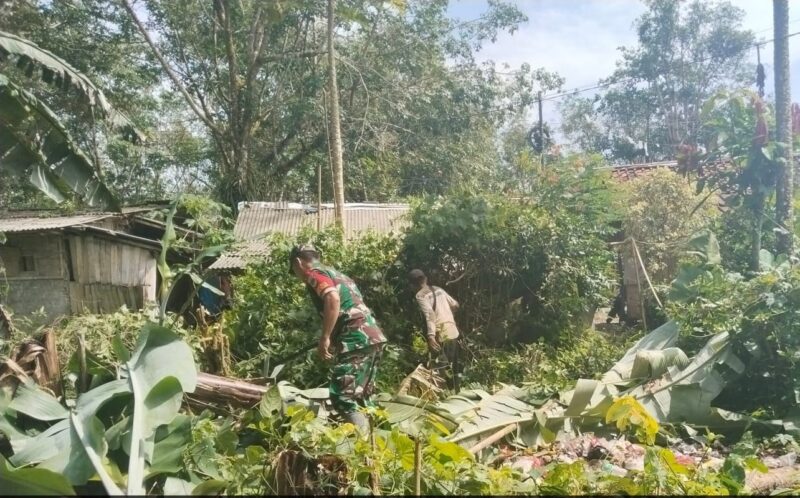 Babinsa Koramil 2214/Surade Dukung Pensiapan Lahan KDKMP di Desa Caringin Nunggal 9