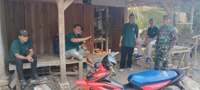 Babinsa Koramil 2213/Jampangkulon Laksanakan Pendampingan Ketahanan Pangan Bersama Poktan 3