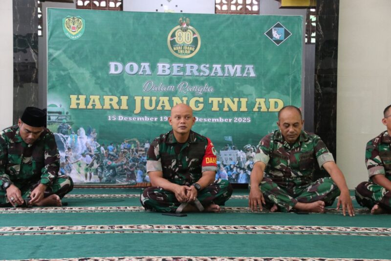 Kodim 0622/Kab.Sukabumi Gelar Doa Bersama Peringatan Hari Juang TNI AD ke-80 3