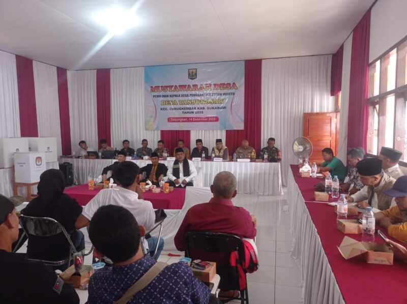 Danposramil Curugkembar Koramil 2211/Sagaranten Hadiri Pemilihan Kepala Desa PAW 4