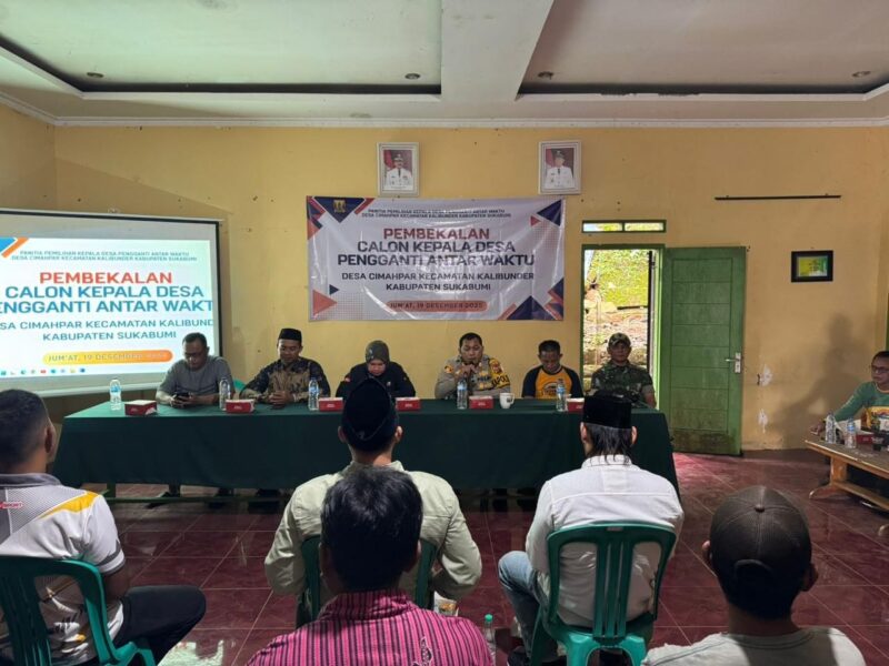 Anggota Koramil 2213/Jampangkulon Hadiri Pembekalan Calon PAW Desa Cimahpar 1