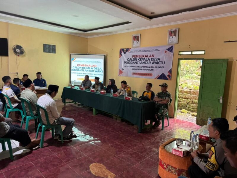 Babinsa Koramil 2213/Jampangkulon Hadiri Pembekalan Calon Kepala Desa PAW 1 Babinsa Koramil 2213/Jampangkulon Hadiri Pembekalan Calon Kepala Desa PAW