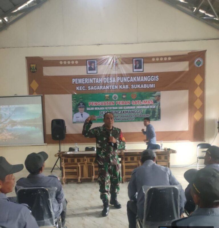 Danramil 2211/Sagaranten Hadiri Kegiatan Penguatan Peran Linmas 3