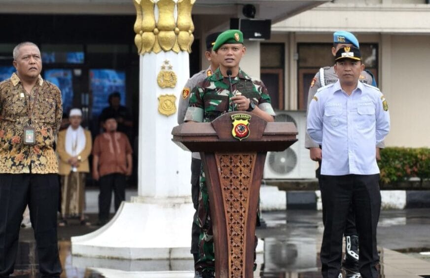 Kegiatan Dandim 0622 di kabupaten sukabumi
