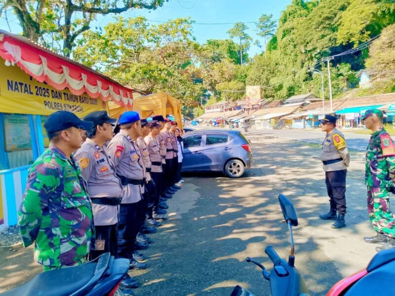 Danramil 2201/Cisolok Pimpin Apel Bersama di Pos Gaktib Nataru Pantai Karang Hawu 1