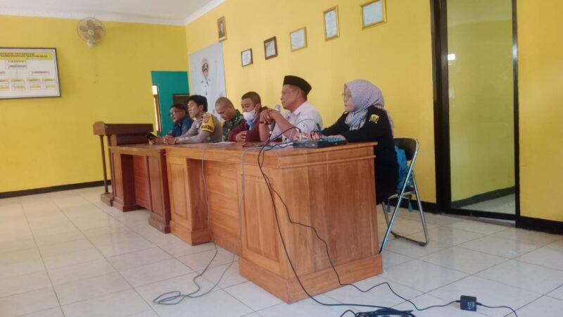 Babinsa Hadiri Rakor Penanggulangan Bencana Alam 2