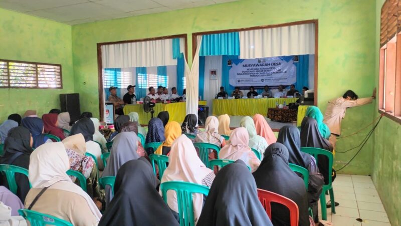 Babinsa Hadiri Musdesus Pemilihan Kades PAW 1