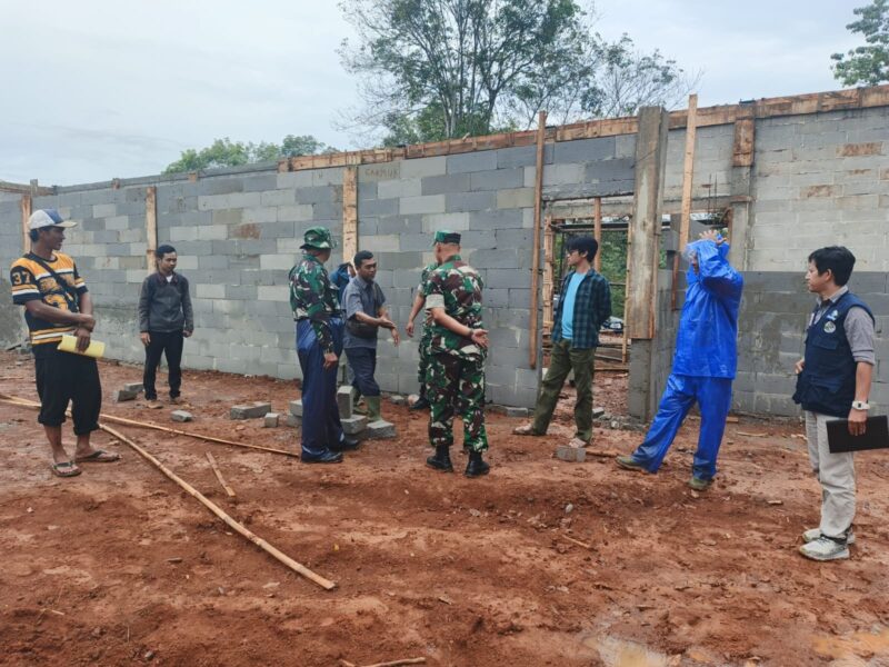 Dandim 0622/Kab. Sukabumi Laksanakan Kunjungan Kerja Cek Progres Pembangunan KDMP di Wilayah Warungkiara 3