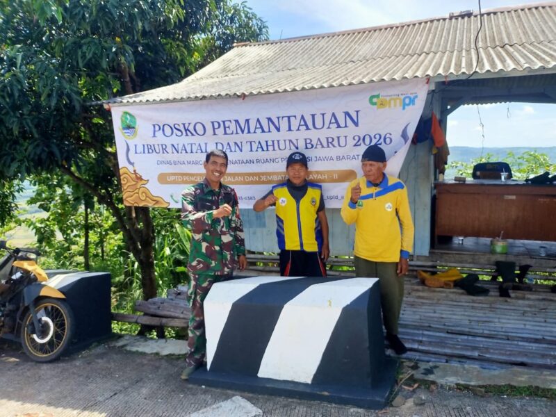 Danramil 2215/Ciemas Monitoring dan Pengamanan Tahun Baru 2026 di Geopark Ciletuh 2