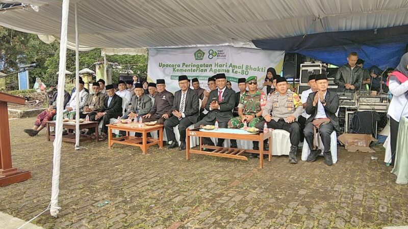 Babinsa Hadiri Upacara Hari Amal Bhakti Kementerian Agama 6