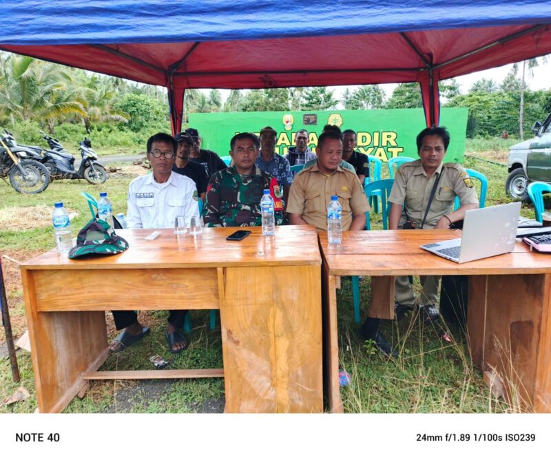 Babinsa Koramil 2214/Surade Dampingi Kegiatan Zoom Bersama BPP Dinas Pertanian 3