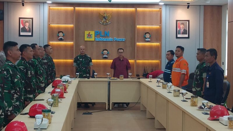 Dandim 0622/Kab Sukabumi Hadiri Rotasi Pendampingan Batu Bara PLTU Pelabuhan ratu