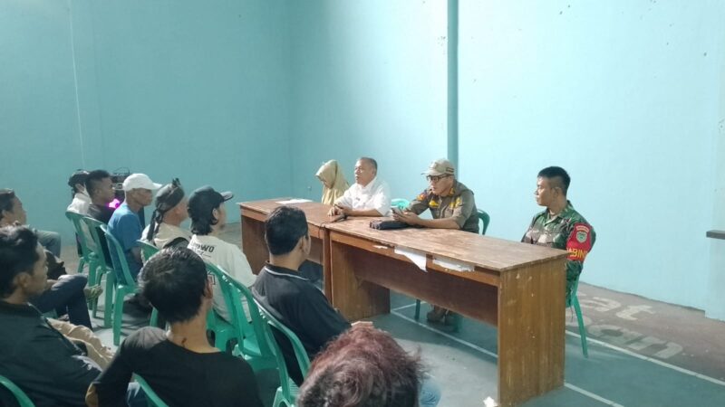 Babinsa Koramil 2202/Palabuhanratu Laksanakan Penyuluhan kepada Para Ketua RT 6