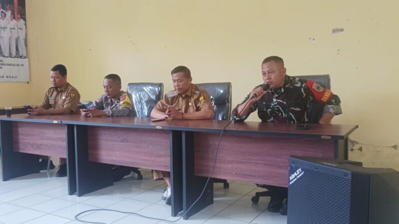 Danramil 2209/Lengkong Hadiri Rapat Koordinasi Pembagian Penerima Manfaat MBG 1