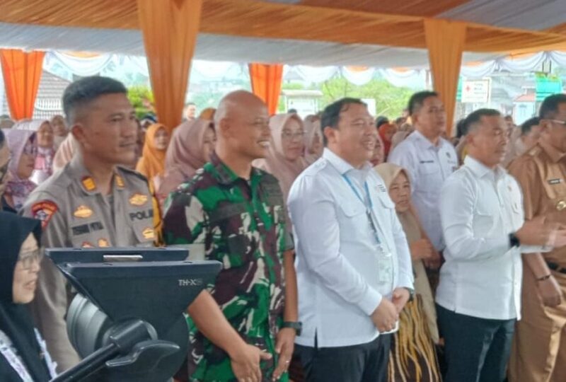 Kunker Menteri Bkkbn di dampingi Dandim0622