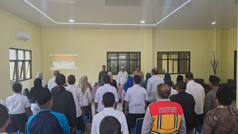 Danramil 2215/Ciemas Hadiri Rapat Koordinasi Tingkat Kecamatan