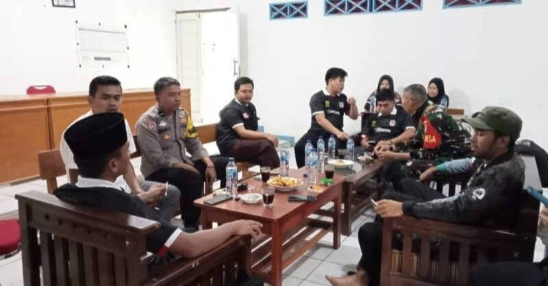 Danramil 2209/Lengkong Hadiri Rapat Sosialisasi Pembangunan Jembatan Tegal Datar 1