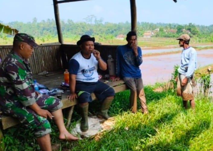 Babinsa Koramil 2206/Parakansalak Laksanakan Pendampingan Ketahanan Pangan 1 Babinsa Koramil 2206/Parakansalak Laksanakan Pendampingan Ketahanan Pangan