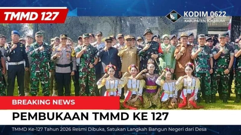 TMMD KE 127 Resmi di buka