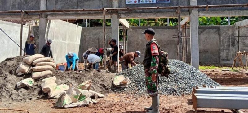 BABINSA KORAMIL 2213/JAMPANGKULON LAKSANAKAN PENDAMPINGAN PEMBANGUNAN KDKMP