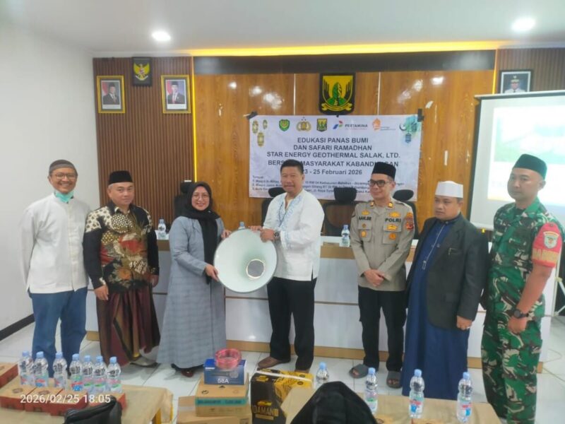 Babinsa Koramil 2205/Kalapanunggal Hadiri Rangkaian Safari Ramadhan Star Energy Geothermal Salak di Kecamatan Kabandungan 4