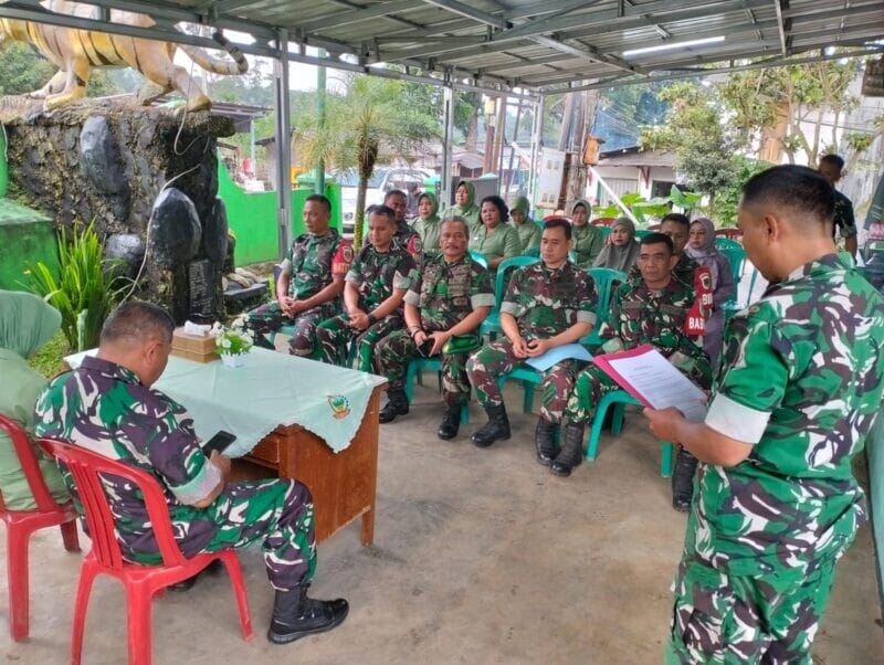 Purna Tugas Serka Sodikin dan Buka Puasa Bersama Keluarga Besar Koramil 2206/Parakansalak 1