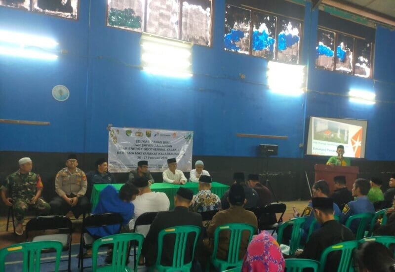 BABINSA KORAMIL 2205/KALAPANUNGGAL HADIRI EDUKASI PANAS BUMI DAN SAFARI RAMADAN BERSAMA WARGA 8
