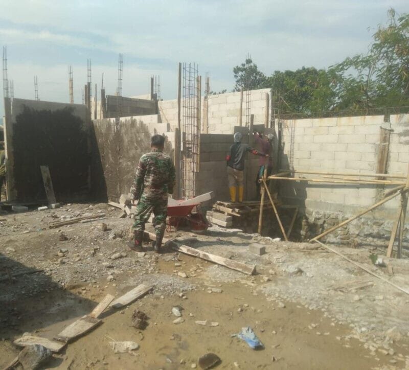 Babinsa Koramil 2202/Palabuhanratu Laksanakan Pengecekan Pembangunan KDMP di Desa Citarik 9