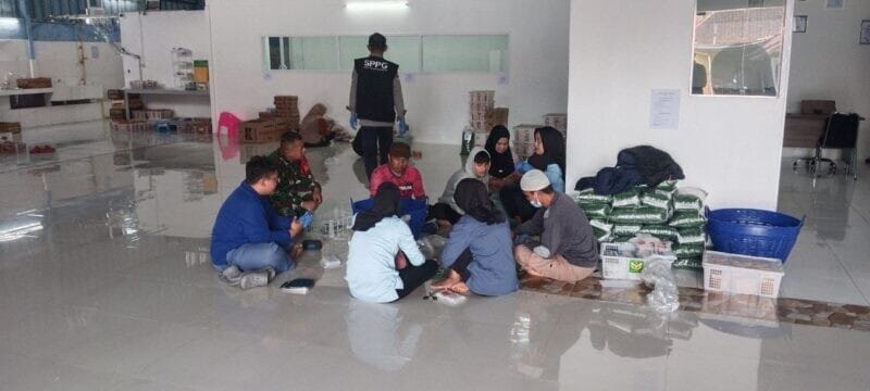 Babinsa Koramil 2208/Nyalindung Hadiri Musyawarah Bersama SPPG Kecamatan Gegerbitung