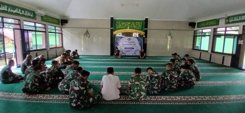 Dandim 0622/Kab. Sukabumi Pimpin Pengajian Nuzulul Qur’an 1447 H, Perkuat Mental Prajurit Berlandaskan Nilai Tauhid 1