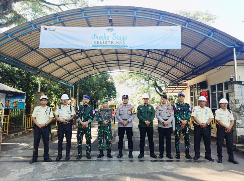 Babinsa Koramil 2202/Palabuhan Ratu Laksanakan Pengamanan Obyek Vital dan Pos PAM 1