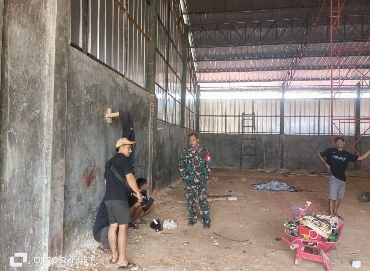Babinsa Koramil 2210/Pabuaran Laksanakan Pendampingan Pembangunan KDKMP di Desa Bantarsari 1 Babinsa Koramil 2210/Pabuaran Laksanakan Pendampingan Pembangunan KDKMP di Desa Bantarsari