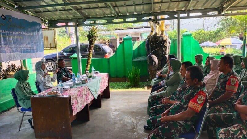 Anggota Koramil 2206/Parakansalak Terima Kunjungan Silaturahmi Anggota Komisi I DPR RI 6