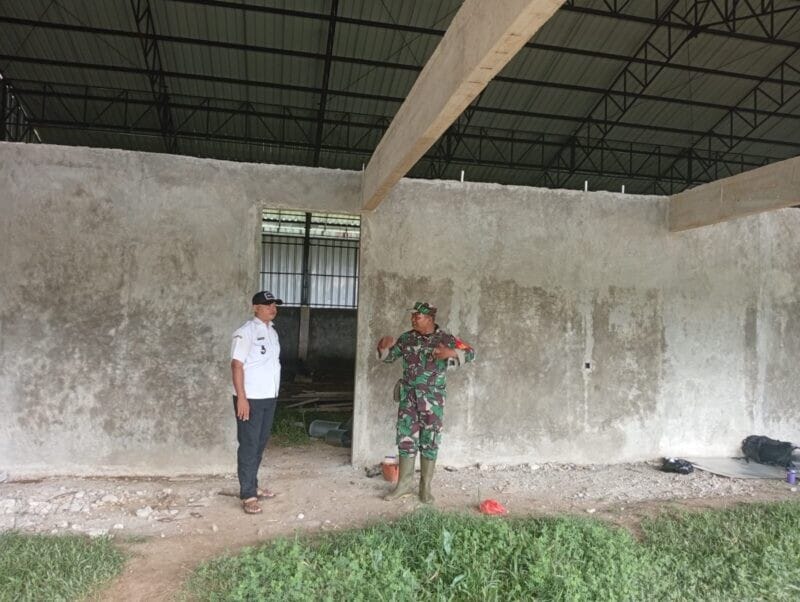 Batituud Koramil 2209/Lengkong Tinjau Progress KDKMP Capai 71,39% di Desa Langkapjaya