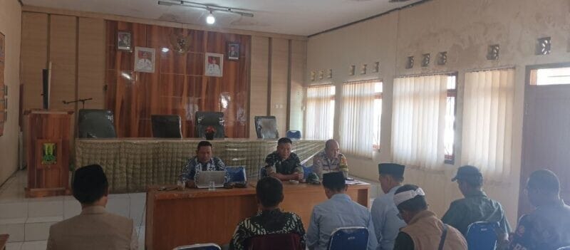 Danramil 2208/Nyalindung Hadiri Rapat Koordinasi Pelaksanaan MTQ 11