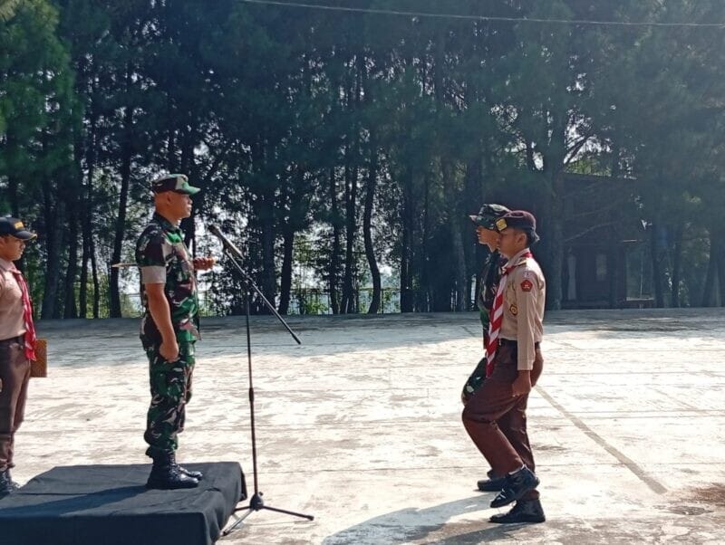 Dandim 0622/Kabupaten Sukabumi Buka Persami KKRI Gelombang IV Tahun 2026 di Nyalindung 2