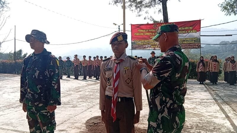Dandim 0622/Kabupaten Sukabumi Buka Persami KKRI Gelombang IV Tahun 2026 di Nyalindung 1